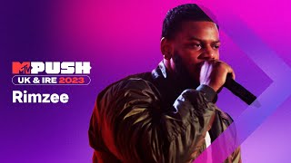 Rimzee live performance of Thinking Out Loud | MTV UK &amp; IRE PUSH 2023