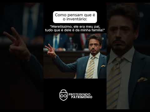 "O inventário é coisa rápida!" 😎