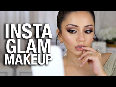InstaGLAM Instagram Makeup Tutorial using INSTAGRAM Makeup!!