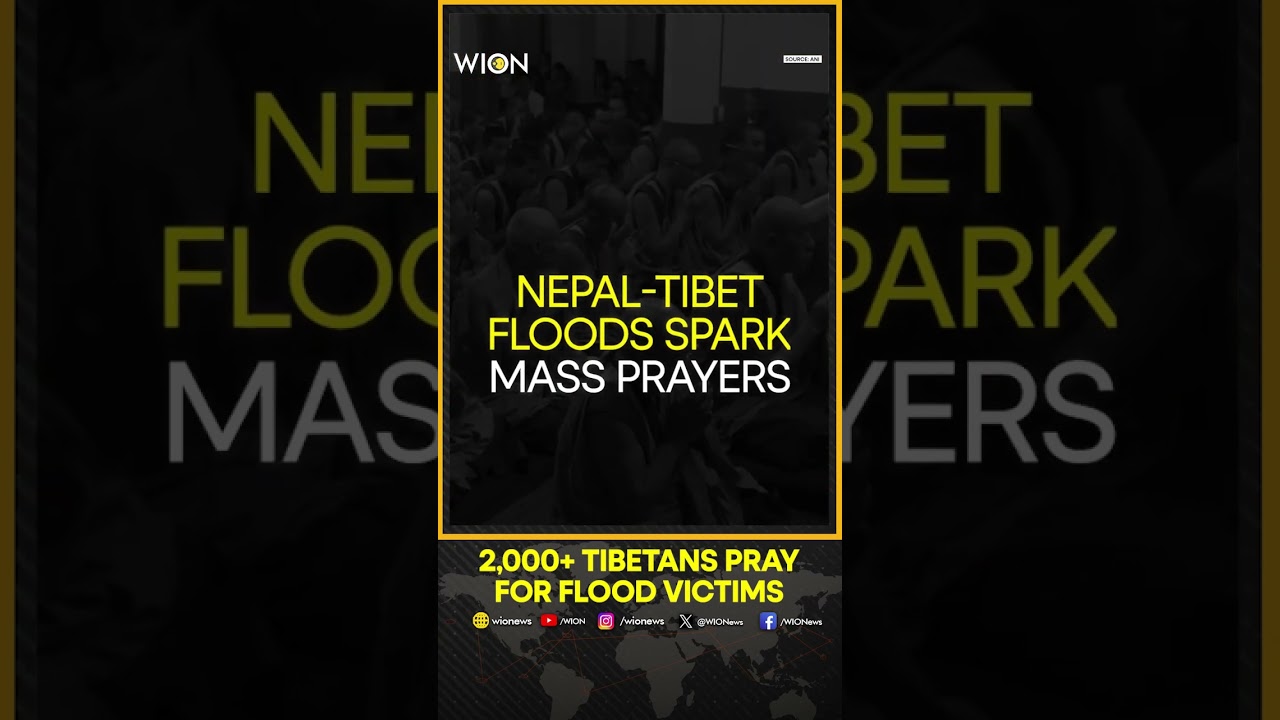 Himachal Pradesh: 2,000+ Tibetans Gather For Prayers For Nepal-Tibet Flood Victims