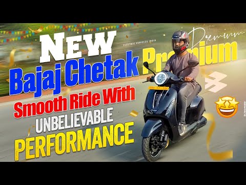 Bajaj Chetak Premium Ride Review | Bajaj Chetak Electric Scooter 2024 | Electric Vehicles India