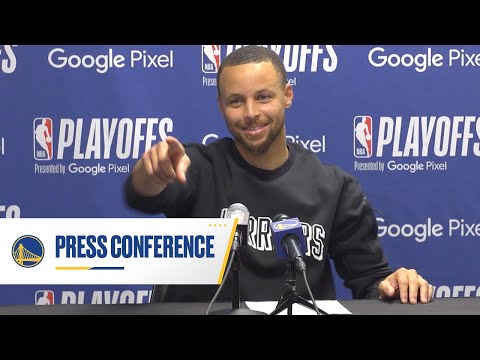 Warriors Talk | Stephen Curry on Warriors Clutch Win in Game 3 - April 21, 2022 video clip
