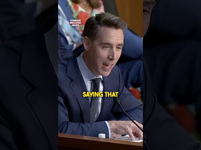Josh Hawley FLATTENS Professor over Biden’s BLATANT censorship demands