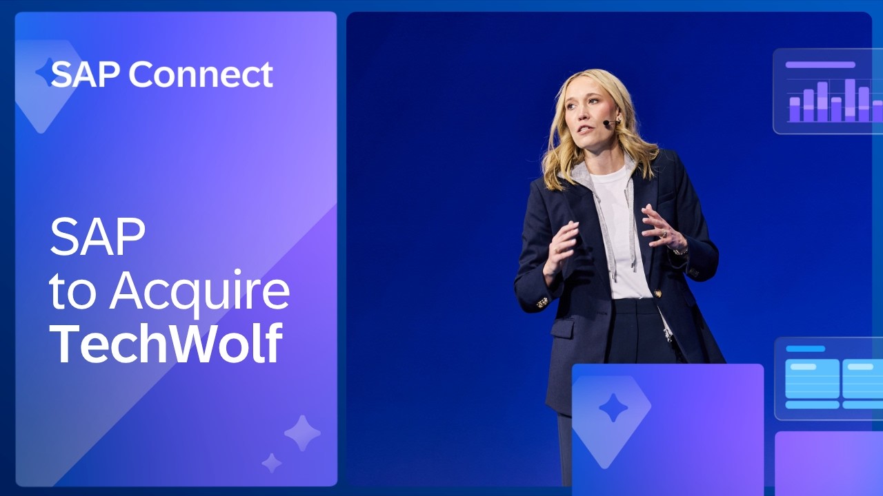 SAP to Acquire TechWolf | SAP Connect 2026