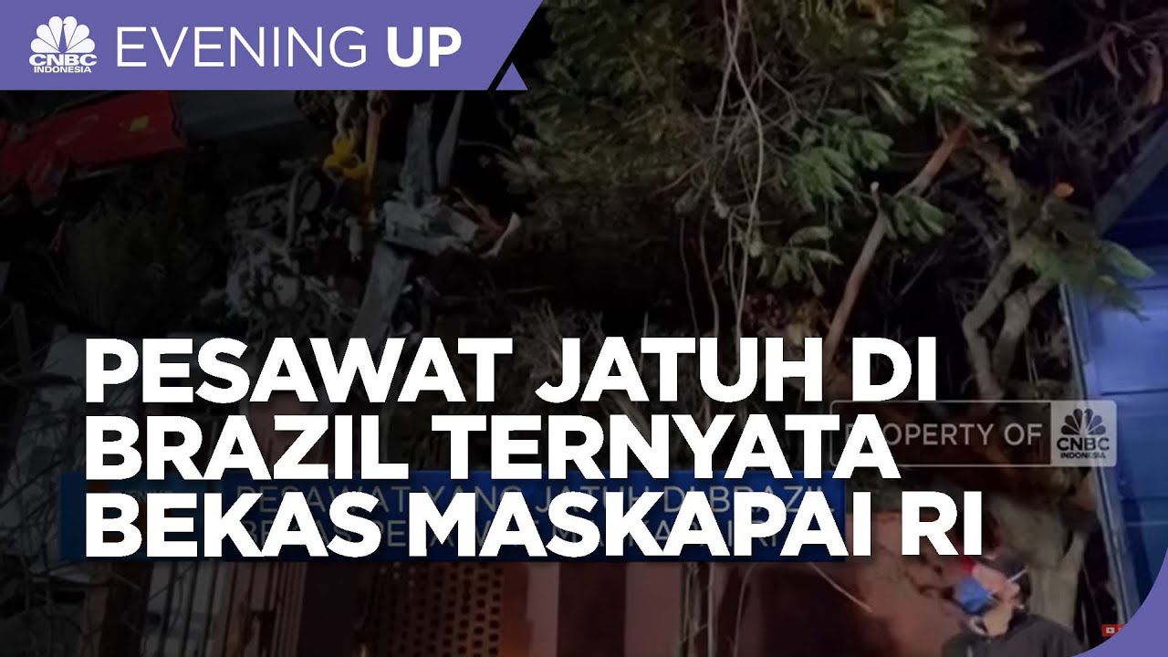 Pesawat Jatuh di Brazil Bekas Maskapai RI