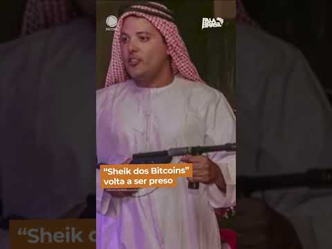 "Sheik dos Bitcoins" volta a ser preso #shorts