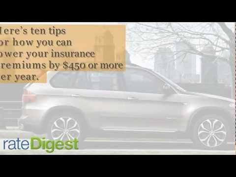 10 Tips To Cheap Car Insurance Premiums - Rate Digest Cheap Car Insurance Quotes