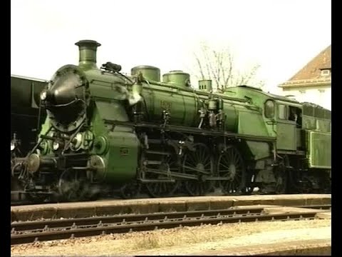 Zeldzame stoomlocomotieven in actie in Duitsland | Rare steam locomotives in action in Germany