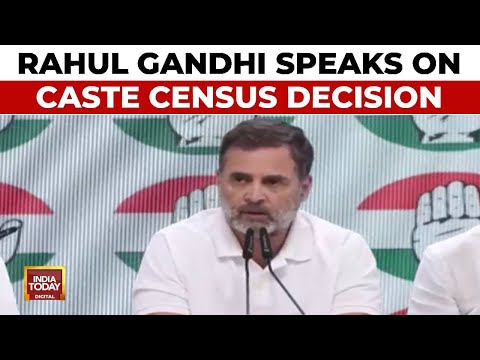 Rahul Gandhi On Caste Census | Rahul Says, 'Center Must Give A Timeline, When Will It Be Conducted?'