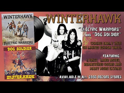 WINTERHAWK (San Francisco) "Electric Warriors" & "Dog Soldier" Vinyl LPs HD Release Teaser