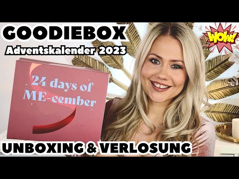 GOODIEBOX Adventskalender Unboxing von Franka ́s Favorites