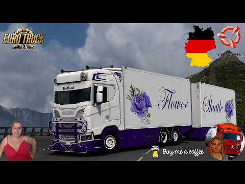 Scania S500 Flower Shuttle v5.0 1.57x