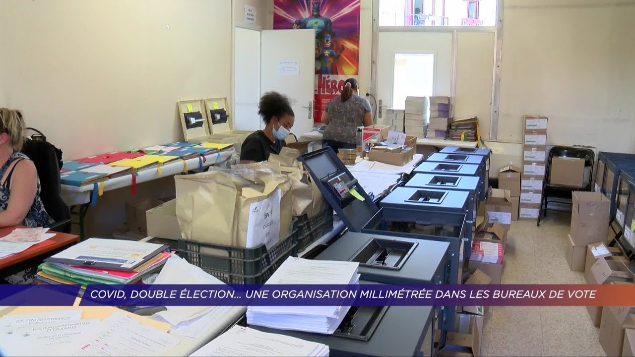Yvelines | Covid, double élection… Une organisation millimétrée dans les bureaux de vote