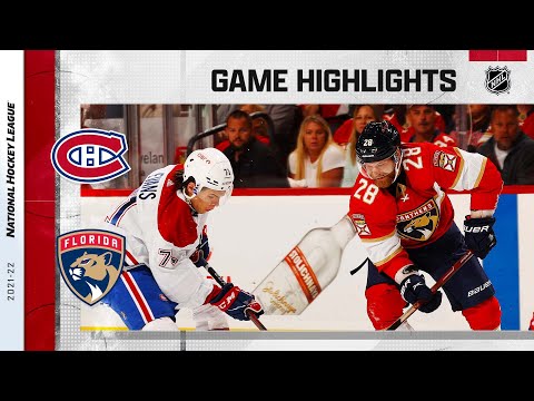 Canadiens @ Panthers 3/29 | NHL Highlights 2022