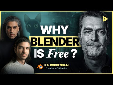 A Chat with the Founder of Blender, Ton Roosendaal | Bad Decisions Podcast #69