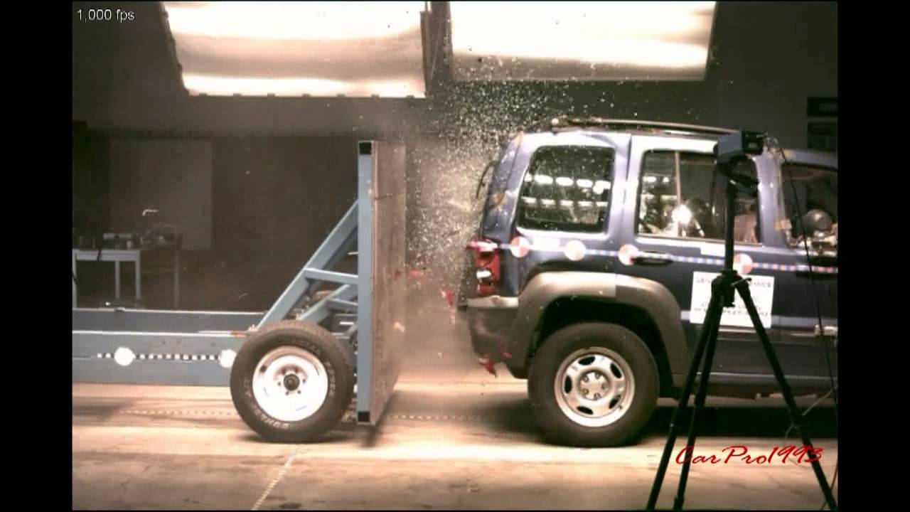 Jeep commander crash test #3