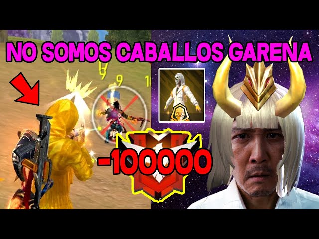 EL MANUAL DEL CAMPERO #88 NO SOMOS CABALLOS GARENA!!! PROBANDO AL CRIMINAL DORADO!!! FREE FIRE!!!