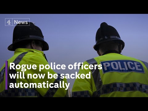 Police chiefs given powers to sack rogue officers