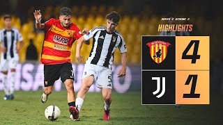 HIGHLIGHTS SERIE C | Benevento 4-1 Juventus Next Gen | Matchday 7