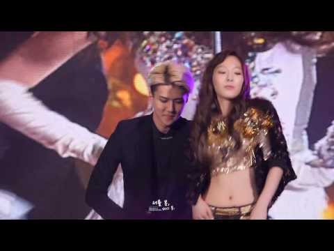 131229 가요대전 세훈 / 태연선배님과 댄스타임!