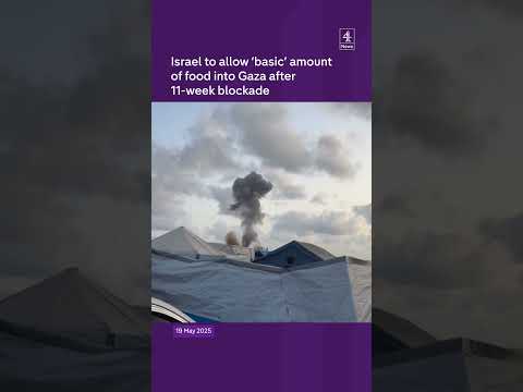 Israel to allow 'basic' amount of food into Gaza after blockade
