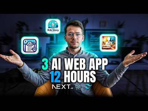 Build 3 AI NextJs Full Stack App | React, Tailwind css | Complete AI Course