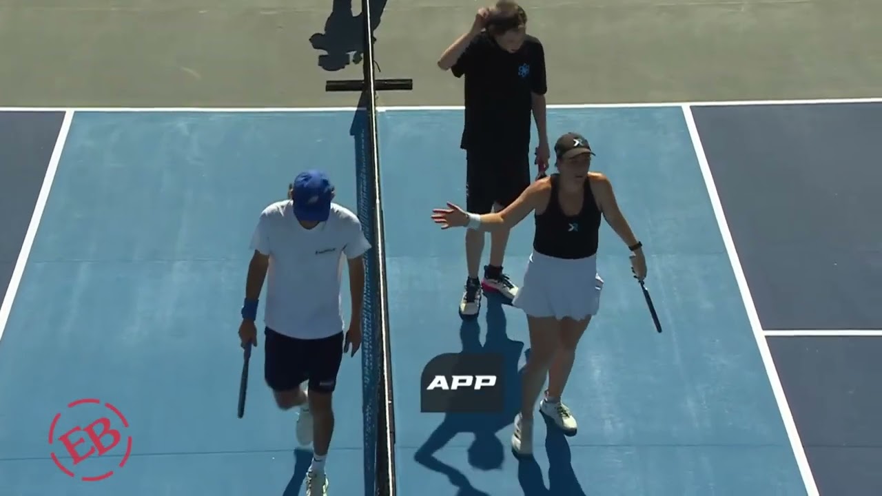 Bohnert/Oncins v. Humberg/Klinger | Match Point | Mixed Doubles | APP Tour | Pickleball