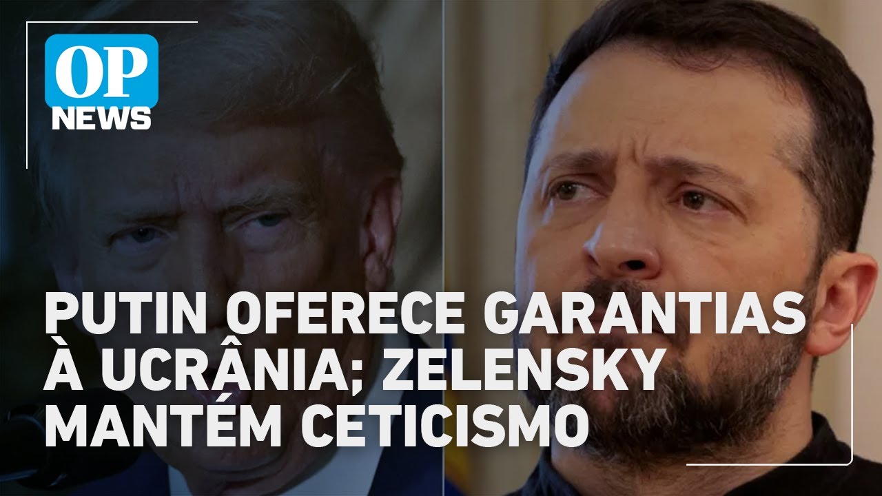 Zelensky reage com ceticismo a garantias de segurança oferecidas pelo governo de Putin | O POVO News