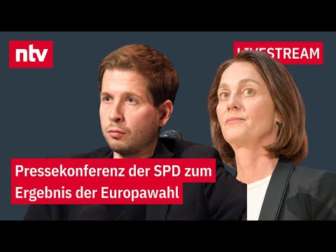 Europawahl 2024 LIVE: Die SPD ordnet ihr schlechtes Ergebnis ein