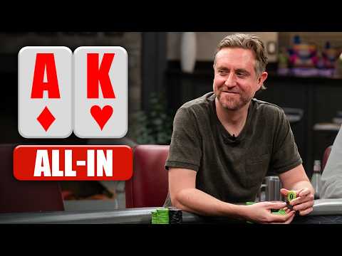 New Video from Andrew Neeme: ANDREW NEEME Has AK vs QUEENS and JACKS!!