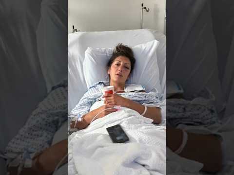 Krista's stroke was recorded at night just as it happened