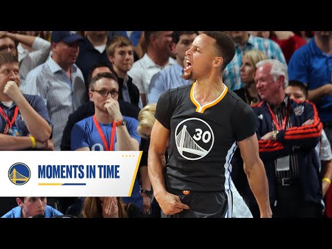 Tissot Moments in Time | Stephen Curry "Bang, Bang" Game Winner! video clip 