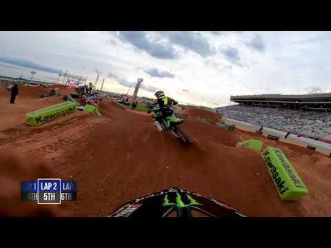 GoPro: Malcolm Stewart - 2021 Monster Energy Supercross - Atlanta 3 - 450 Heat 1 Highlights