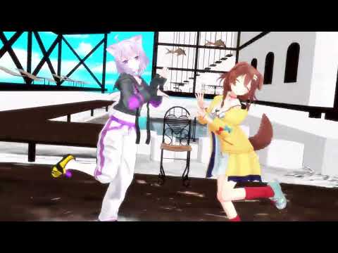 full 【mmd】バブリン/HIMEHINA #兎田ぺこら #おかころ #ホロライブmmd  #mmdホロライブ サムネイル
