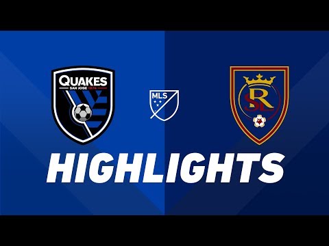 San Jose Earthquakes vs. Real Salt Lake | HIGHLIGHTS - July 6, 2019 San Jose Earthquakes vs. Real Salt Lake | HIGHLIGHTS - July 6, 2019