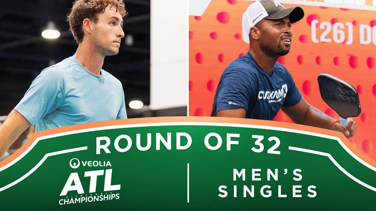 Dylan Frazier v Donald Young at the Veolia Atlanta Pickleball Championships