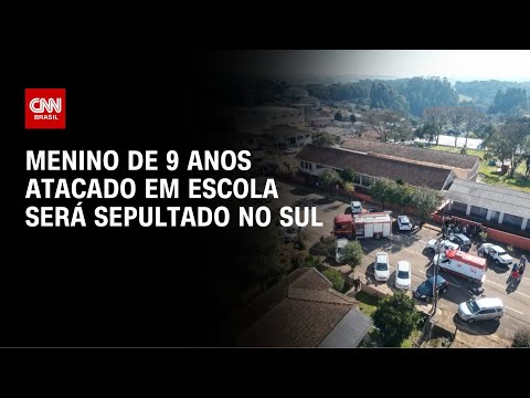 ​Menino atacado por adolescente em escola será sepultado no Sul | CNN NOVO DIA