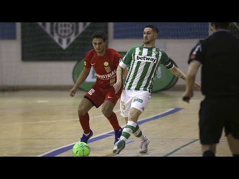 Real Betis Futsal   Industrias Santa Coloma Jornada 23 Temp 20 21