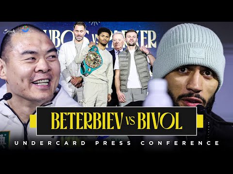 Artur Beterbiev vs Dmitry Bivol 2 FULL Undercard Press Conference | Light-Heavyweight UNDISPUTED 🥊