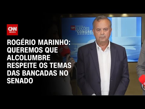 Rogério Marinho: Queremos que Alcolumbre respeite os temas das bancadas no Senado | BASTIDORES CNN