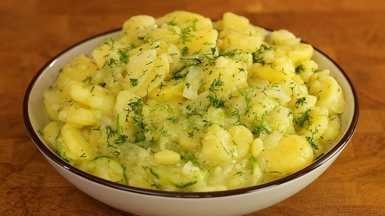 The healthiest potato salad ever, so healthy you’ll need a big juicy meatloaf on the side to survive