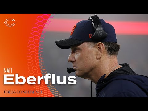 Matt Eberflus: 'We are committed to running the ball' | Chicago Bears video clip