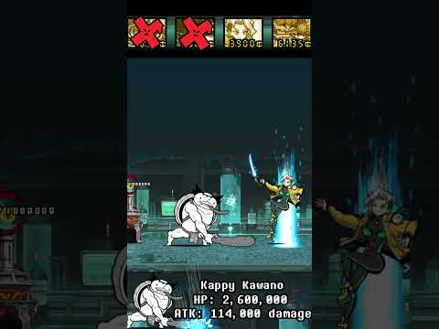 猫の動画サムネイル - BOSS KAPPY KAWANO The Battle Cats ウルトラフォーム ザ・バトルキャッツ