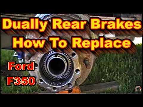 Ford f350 dually rear brakes #6