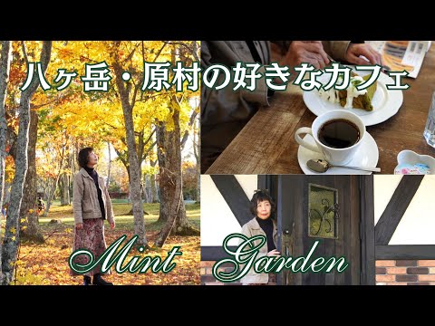 【🍃180話】秋の八ヶ岳・原村「Mint Garden」で一人ランチ🍁/庭で採れた黒トリュフで、クリームパスタを作る🍝/森は童話の世界🍁/60代ひとり暮らし&猫たち🐈