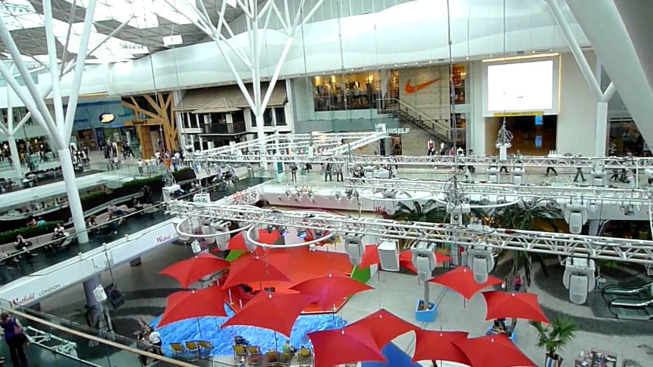 View Inside Westfield Shopping Centre London Uk 2 Youtube