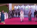 PM Narendra Modi Arrives at Zayed Sports Stadium for Ahlan Modi Event in Abu Dhabi | News9  - 01:13 min - News - Video