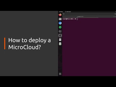 How to deploy a MicroCloud?