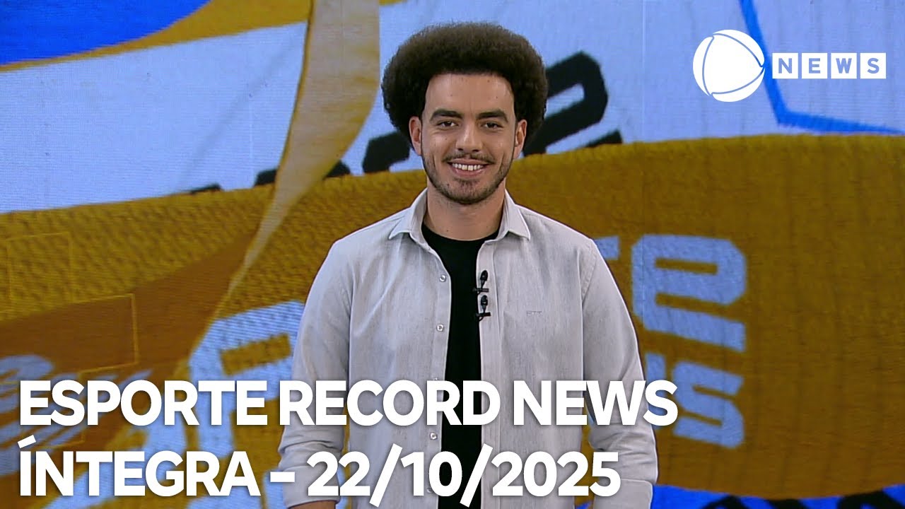 Esporte Record News   22102025
