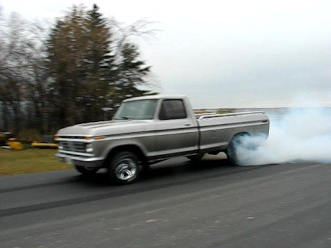 Ford 460 burnouts #3